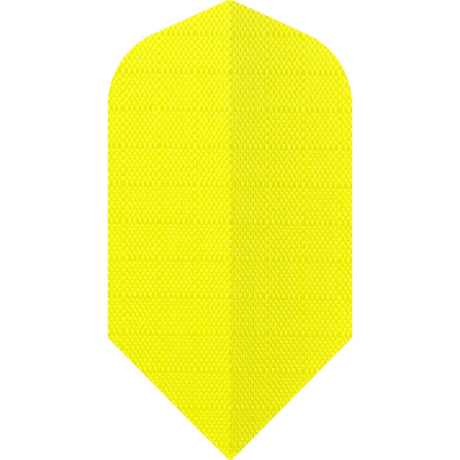 *Designa Dart Flights - Fabric Rip Stop Nylon - Longlife - Slim - Yellow