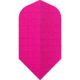 *Designa Dart Flights - Fabric Rip Stop Nylon - Longlife - Slim Fluro Pink