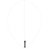 *Designa DSX100 Dart Flights - Pear Clear