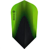 *Harrows Sonic X Dart Flights - Slim Shape - Sonic-X Green