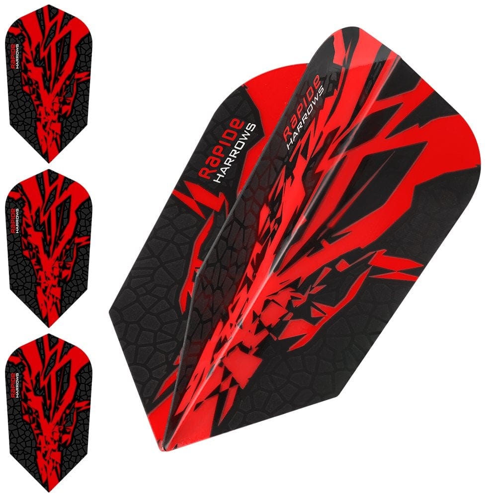 *Harrows Rapide X Dart Flights - Slim Shape - Rapide-X