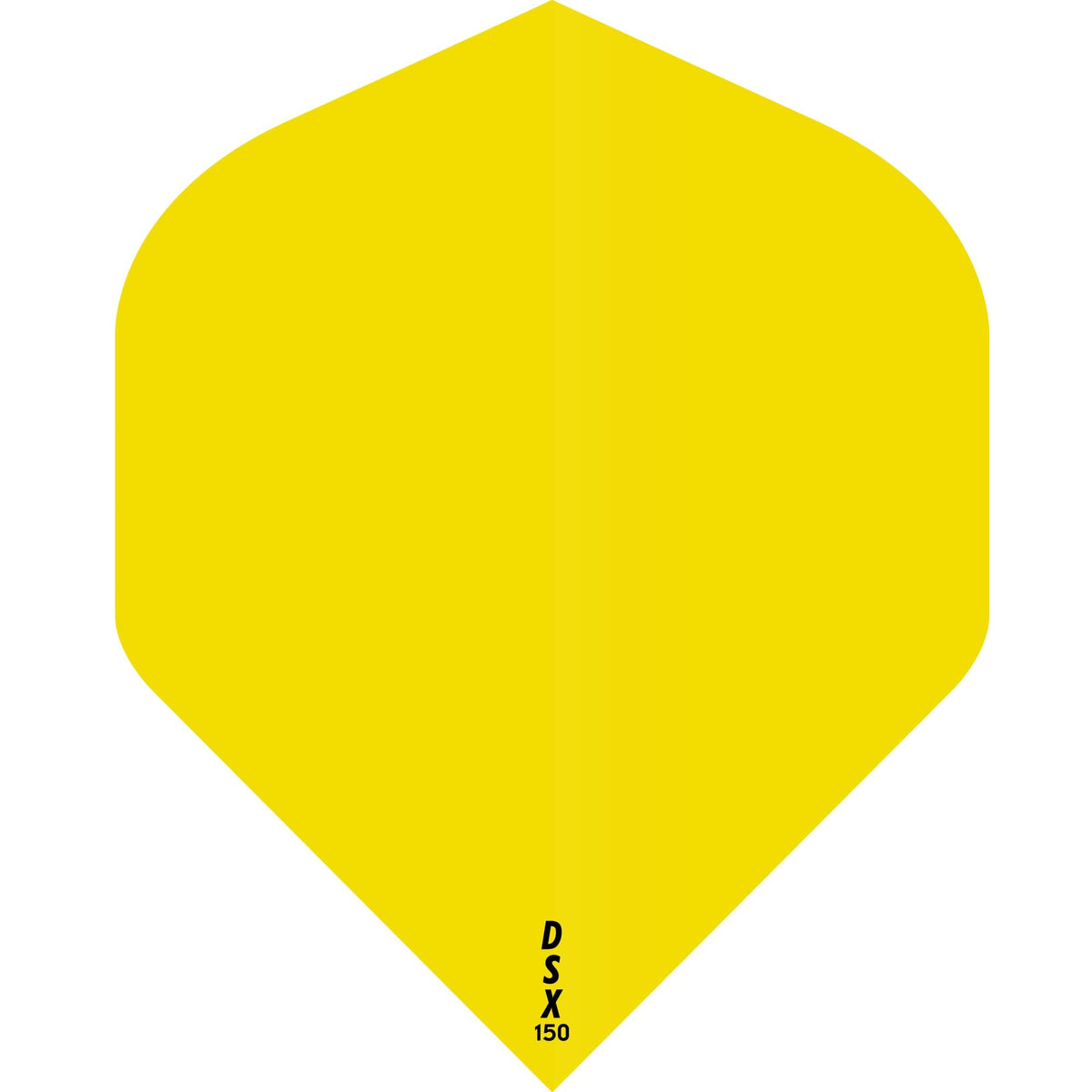 *Designa DSX150 Dart Flights - No2 - Std Yellow