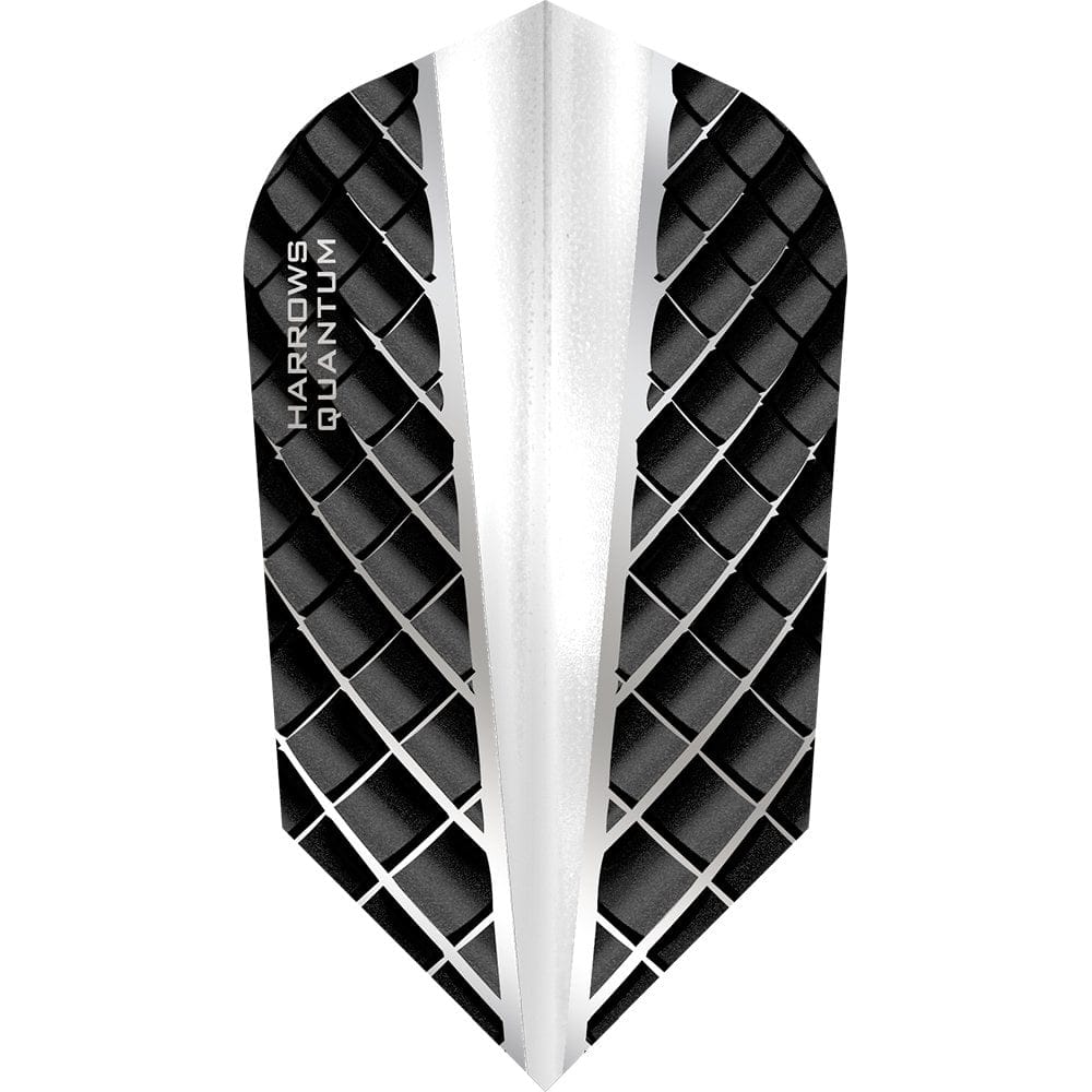 *Harrows Quantum Dart Flights - 3D Effect - 100 Micron - Slim Clear