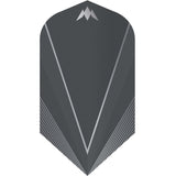 *Mission Shades Dart Flights - 100 Micron - Slim Grey