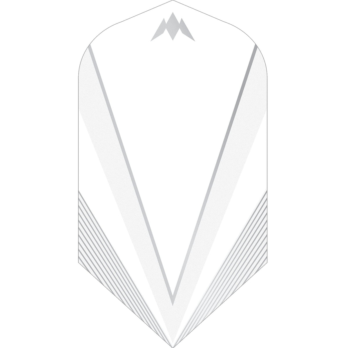 *Mission Shades Dart Flights - 100 Micron - Slim White