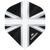 *Mission Alliance Union Jack Dart Flights - No2 - Std - Black Black White