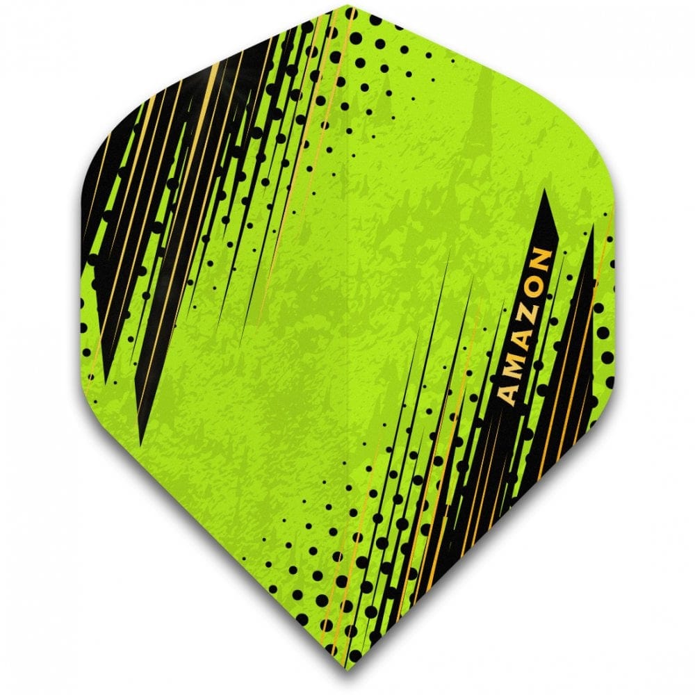 Amazon Oro Dart Flights - No2 - Std - Black Green
