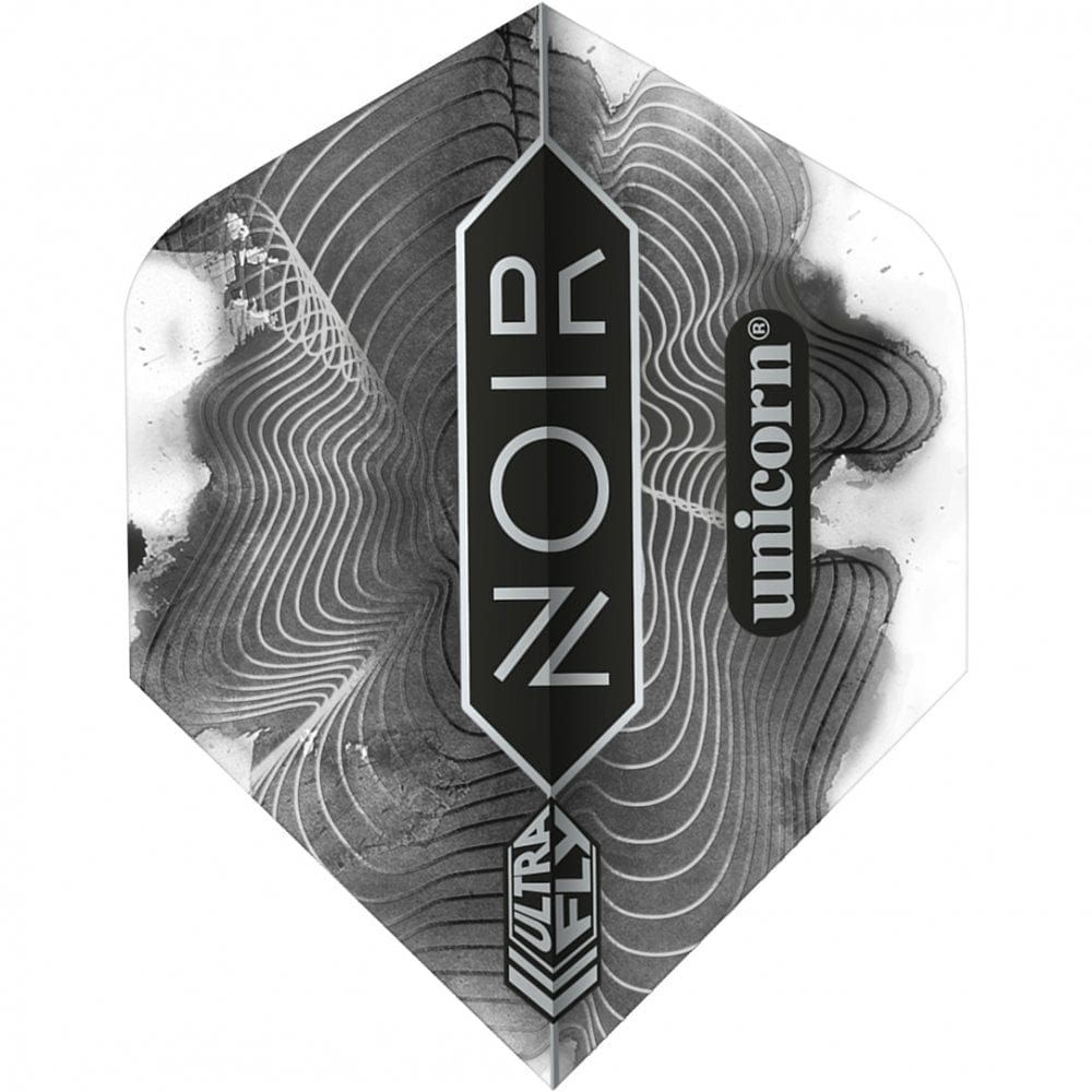Unicorn Ultrafly Dart Flights - 100 - Plus Std - Organic - Noir