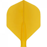 Cuesoul - Tero Flight System - Dart Flights - AK4 - Standard - Solid Yellow
