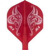 Cuesoul - Tero Flight System - Dart Flights - AK4 - Standard - Flower Red