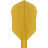 Cuesoul - Tero Flight System - Dart Flights - AK4 - Slim - Solid Yellow