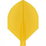 *Cuesoul - Tero Flight System - Dart Flights - AK4 - Shield - Solid Yellow