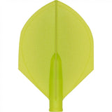 *Cuesoul - Tero Flight System - Dart Flights - AK4 - Shield - Solid Green