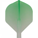 Cuesoul - Tero Flight System - Dart Flights - AK4 - Standard - Gradient Green