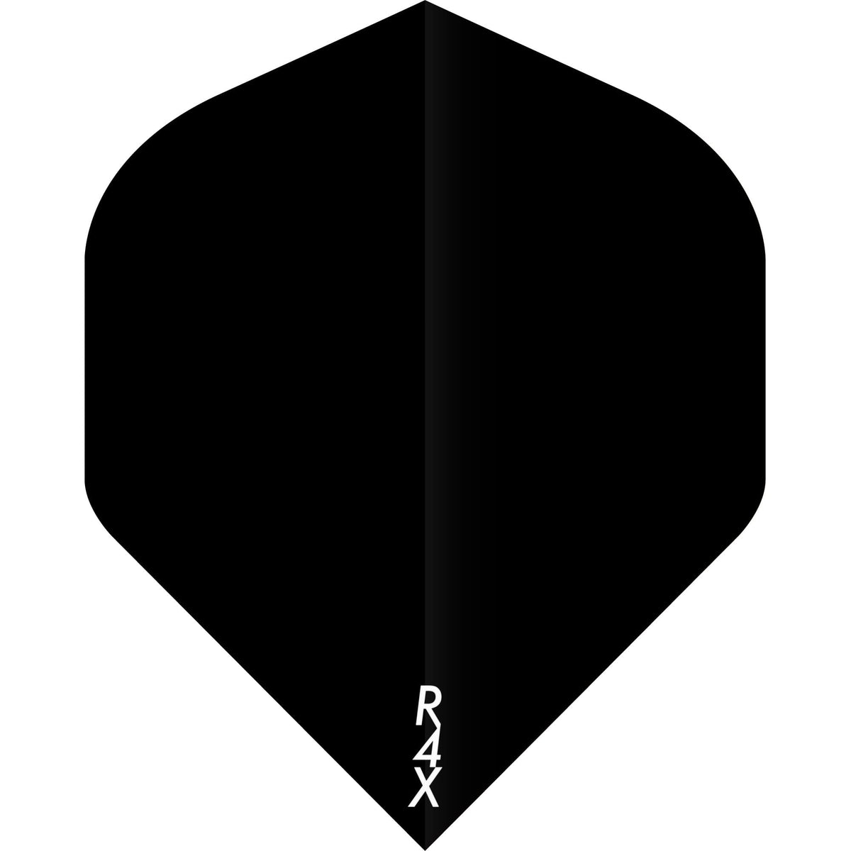 Ruthless R4X - Solid - Dart Flights - 100 Micron - No2 - Std Black