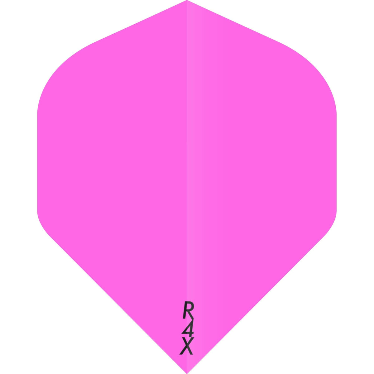 Ruthless R4X - Solid - Dart Flights - 100 Micron - No2 - Std Fluro Pink