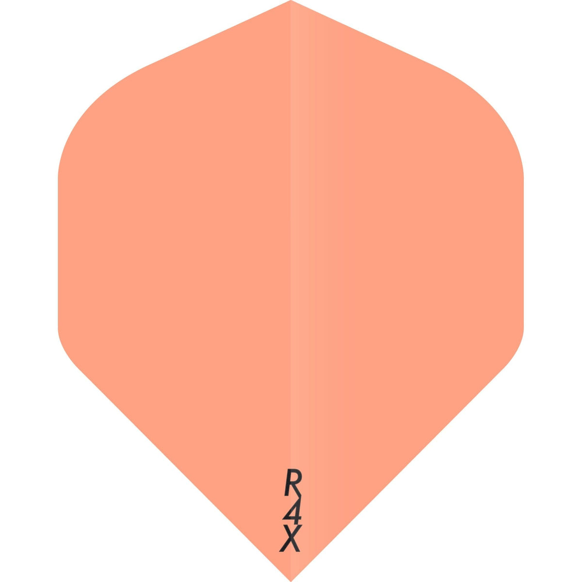Ruthless R4X - Solid - Dart Flights - 100 Micron - No2 - Std Fluro Orange