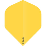 Ruthless R4X - Transparent - Dart Flights - 100 Micron - No2 - Std Yellow