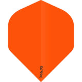 Ruthless R4X - Transparent - Dart Flights - 100 Micron - No2 - Std Orange