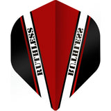 *Ruthless - V100 Pro - Dart Flights - 100 Micron - No2 - Std Red