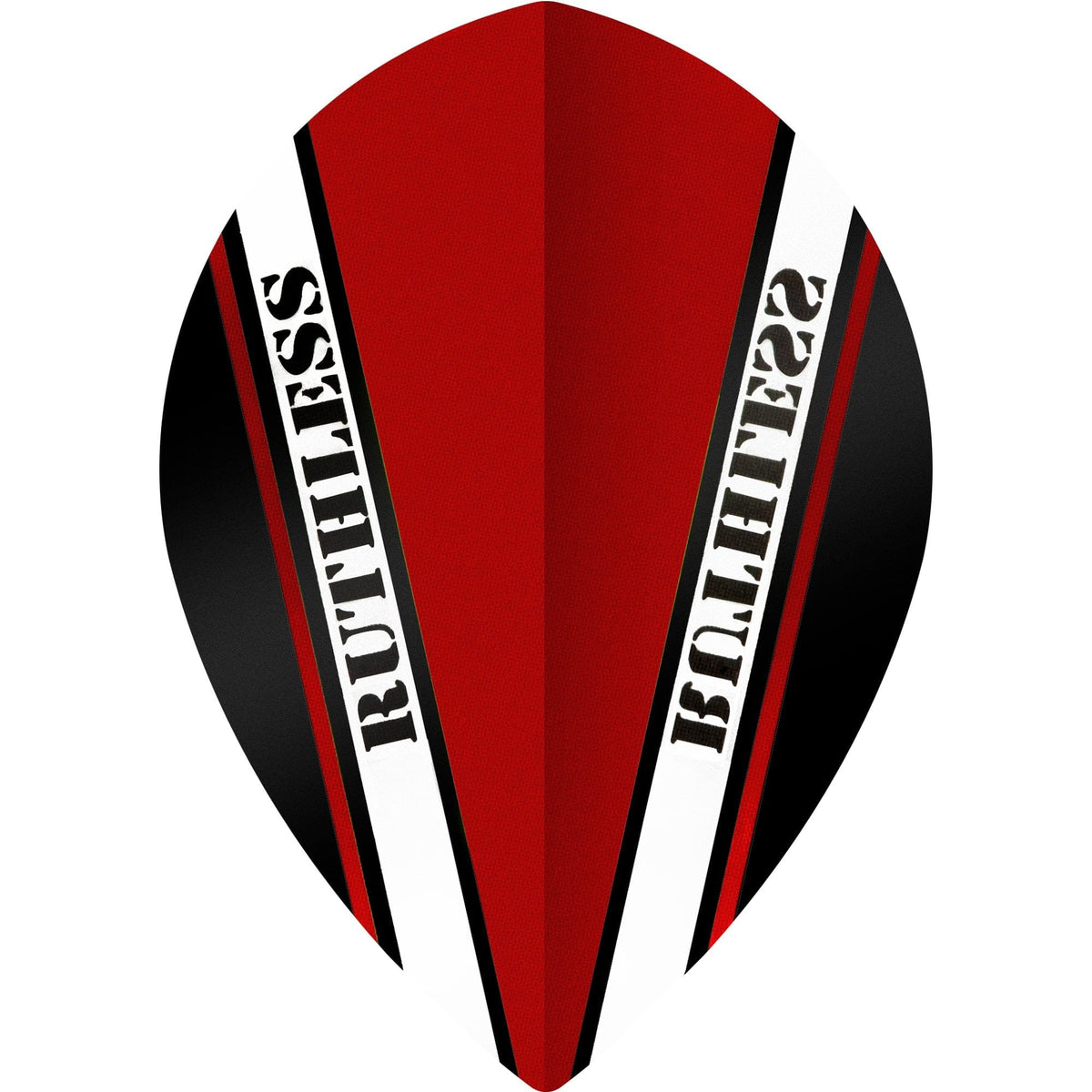 *Ruthless - V100 Pro - Dart Flights - 100 Micron - Pear Red
