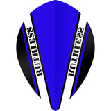 *Ruthless - V100 Pro - Dart Flights - 100 Micron - Pear Blue