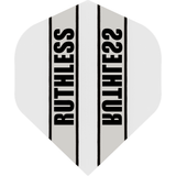 Ruthless - Clear Panel - Dart Flights - 100 Micron - No2 - Std Clear