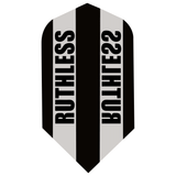*Ruthless - Clear Panel - Dart Flights - 100 Micron - Slim Black