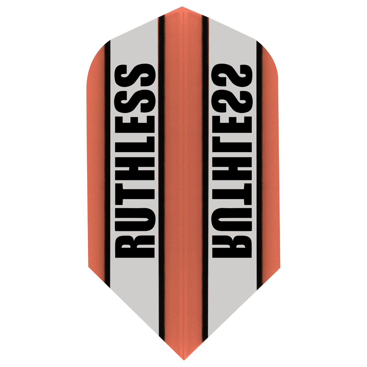 *Ruthless - Clear Panel - Dart Flights - 100 Micron - Slim Pink