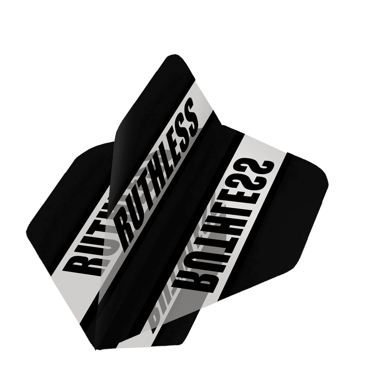*Ruthless - Clear Panel - Dart Flights - 100 Micron - Mini - Std