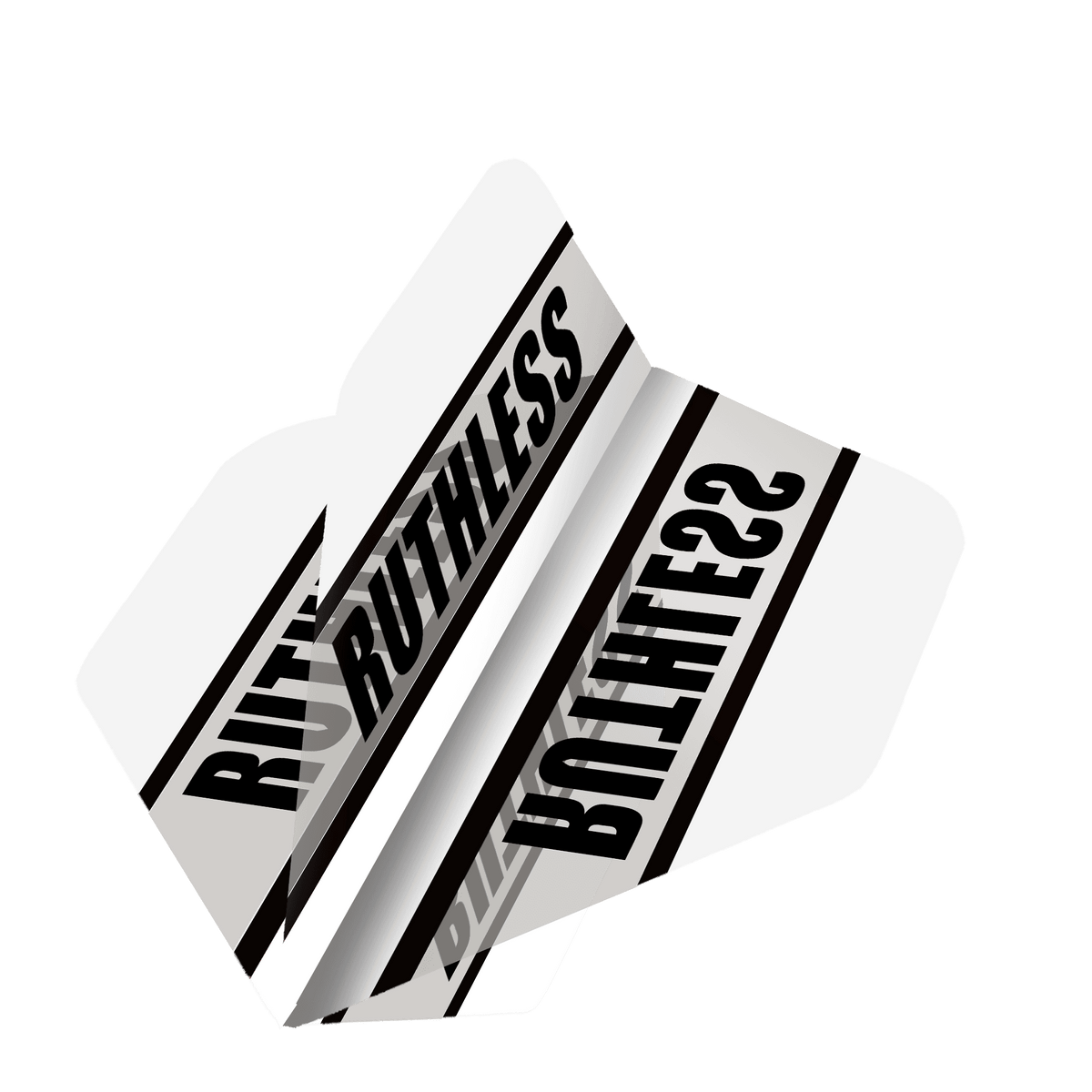 *Ruthless - Clear Panel - Dart Flights - 100 Micron - Mini - Std