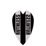 *Ruthless - Clear Panel - Dart Flights - 100 Micron - Mini Retro Black