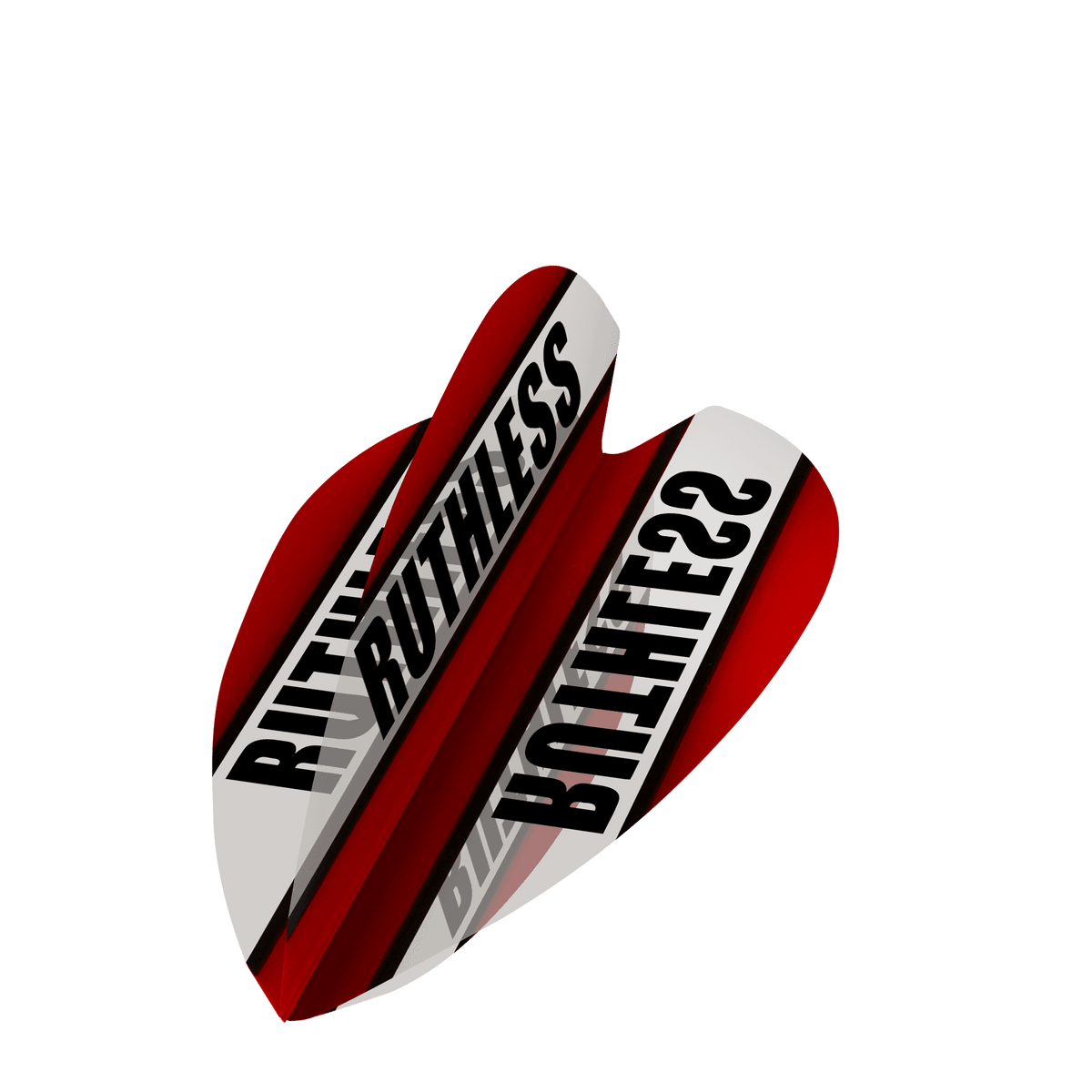 *Ruthless - Clear Panel - Dart Flights - 100 Micron - Mini Retro
