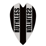 *Ruthless - Clear Panel - Dart Flights - 100 Micron - Retro Black
