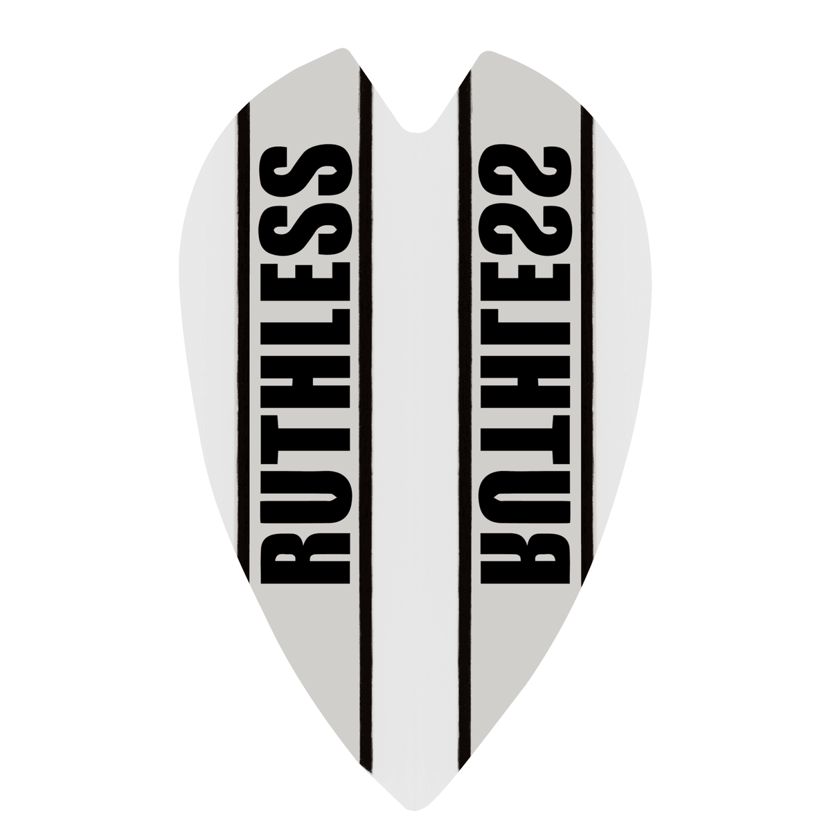 *Ruthless - Clear Panel - Dart Flights - 100 Micron - Retro Clear