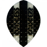 *Ruthless - Clear Panel Embossed - Dart Flights - 100 Micron - Pear