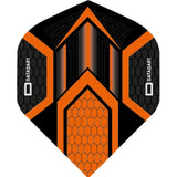 Datadart Dart Flights - Hex - No2 - Std - Black Black Orange
