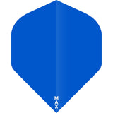 McCoy Power Max Dart Flights - 150 Micron - No2 - Std - Solid Blue