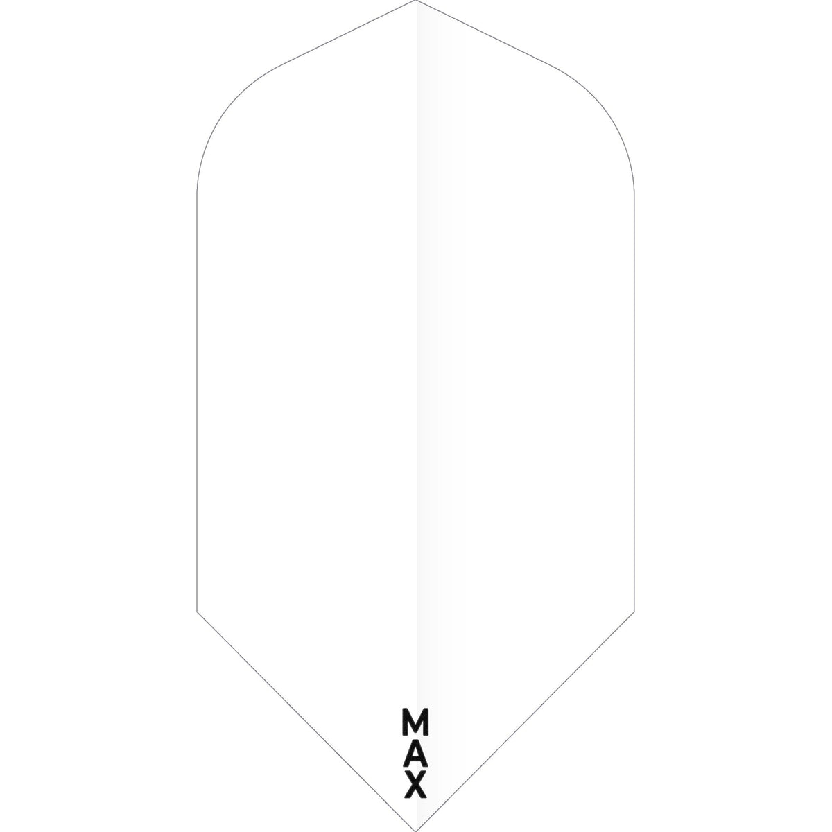 *McCoy Power Max Dart Flights - 150 Micron - Slim - Solid White