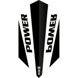 *McCoy Power Max Dart Flights - 150 Micron - Slim - Solid Clear Black