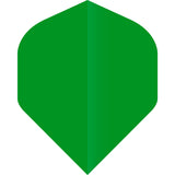 Ruthless Poly Plain - Solid - Dart Flights - 75 Micron - No2 - Std Green