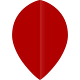 *Ruthless Poly Plain - Solid - Dart Flights - 75 Micron - Pear Red