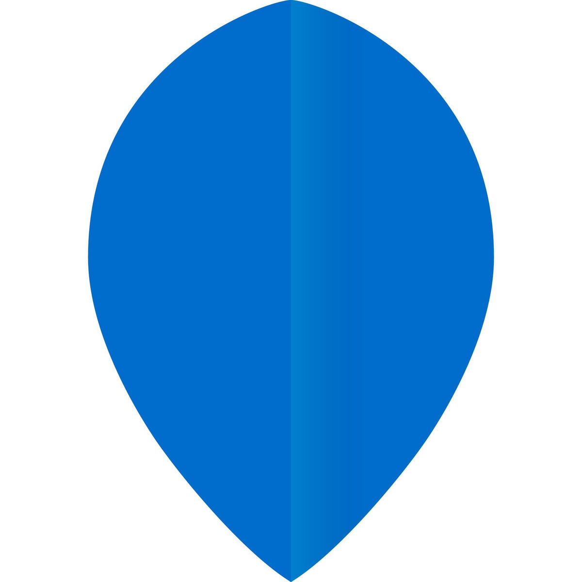 *Ruthless Poly Plain - Solid - Dart Flights - 75 Micron - Pear Blue