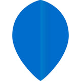 *Ruthless Poly Plain - Solid - Dart Flights - 75 Micron - Pear Blue