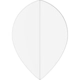 *Ruthless Poly Plain - Solid - Dart Flights - 75 Micron - Pear Clear