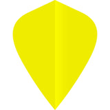 *Ruthless Poly Plain - Solid - Dart Flights - 75 Micron - Kite Yellow