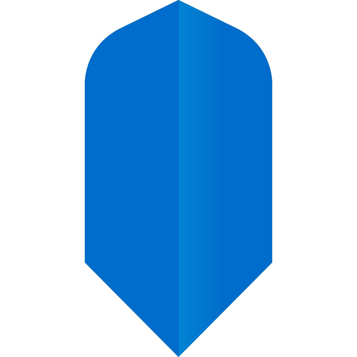 *Ruthless Poly Plain - Solid - Dart Flights - 75 Micron - Slim Blue