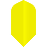 *Ruthless Poly Plain - Solid - Dart Flights - 75 Micron - Slim Yellow