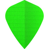 *Designa Dart Flights - Fabric Rip Stop Nylon - Longlife - Kite Fluro Green