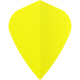 *Designa Dart Flights - Fabric Rip Stop Nylon - Longlife - Kite Fluro Yellow